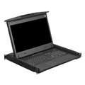 LCD Console Tray, Ultra Short Depth, 17", 4K